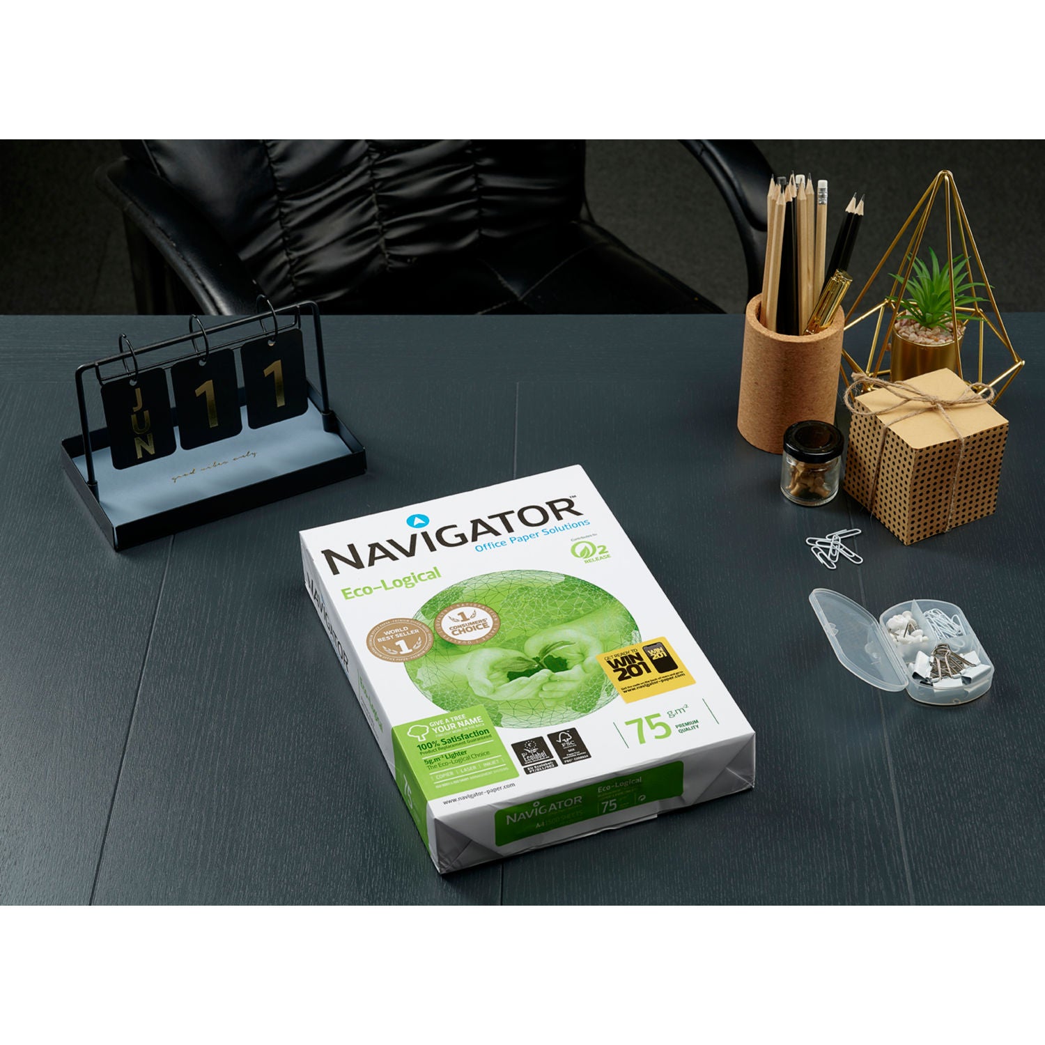 Navigator Eco Logical copy paper 75gsm A4 500 sheets - British product