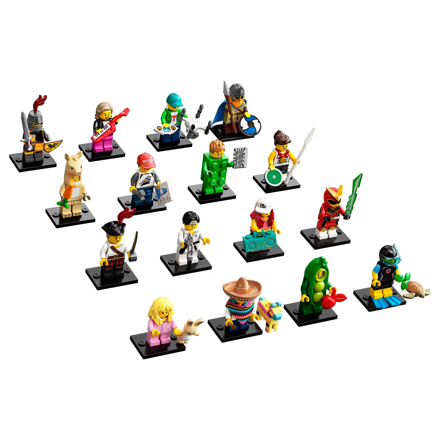 LEGO Minifigures Series 20, imported from the UK
