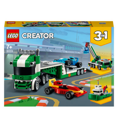 LEGO Creator 3in1 Race Car Transporter 328 pieces, imported from the UK