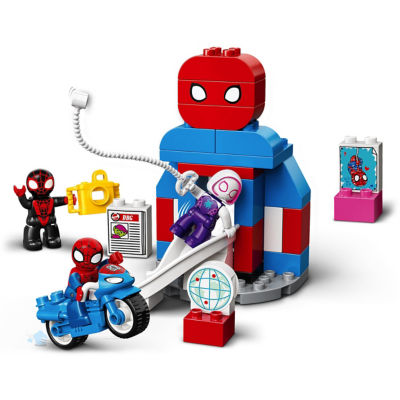 LEGO DUPLO Spider-Man Headquarters building toy set - British product