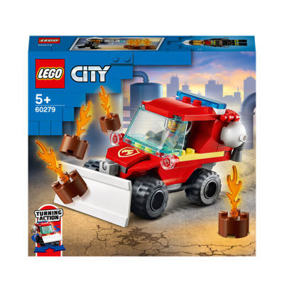 LEGO City Fire Hazard Truck toy set 60279, imported from the UK
