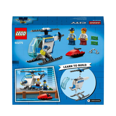 LEGO City Police Helicopter toy 60275 (British brand)