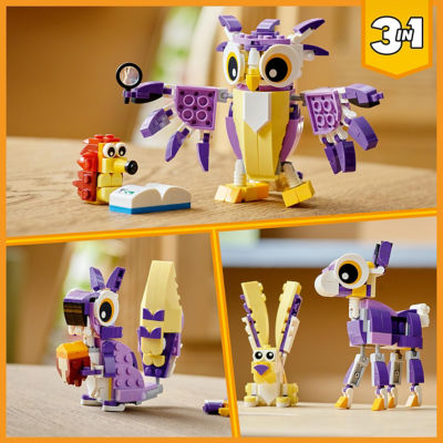 LEGO Creator 3in1 Fantasy Forest Creatures building set, UK version