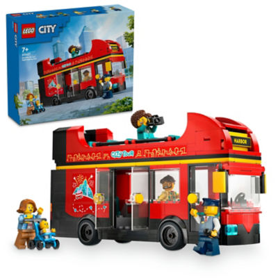 LEGO City red double-decker sightseeing bus 60407 - British product