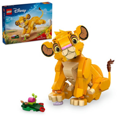 LEGO Disney Simba the Lion King cub building toy, imported from the UK