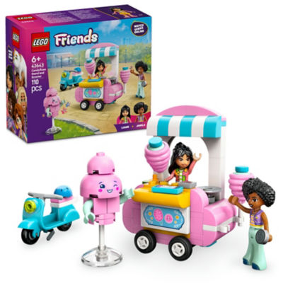 LEGO Friends Candyfloss Stand and Scooter toy set (British brand)