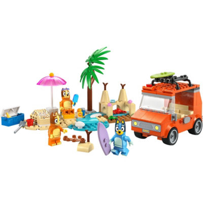 LEGO Bluey beach car building set 133 pieces, UK version