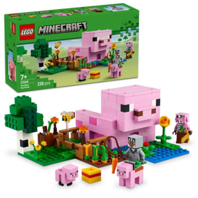 ASDA LEGO Minecraft Baby Pig House Building Toy Set- Buy online at McGrocer