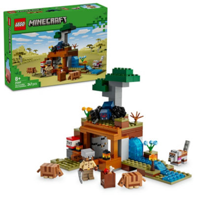 LEGO Minecraft Armadillo Mine Expedition building toy set, imported from the UK