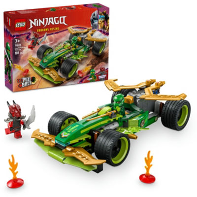 LEGO NINJAGO Lloyd's Pull-Back Race Car building set - British product