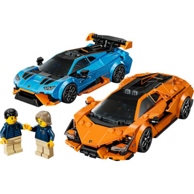 LEGO Speed Champions Lamborghini Revuelto Huracán STO building set, imported from the UK