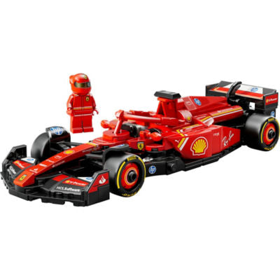 LEGO Ferrari SF-24 F1 race car model kit, British brand