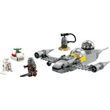LEGO Star Wars Mando and Grogu's N-1 Starfighter 92 piece building toy - British product