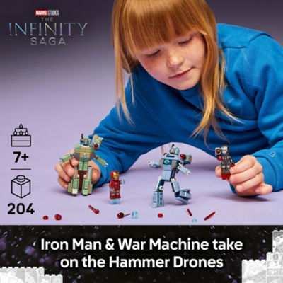 LEGO Marvel Iron Man War Machine set 76320, UK version