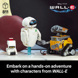 LEGO WALL-E and EVE brick model (British brand)