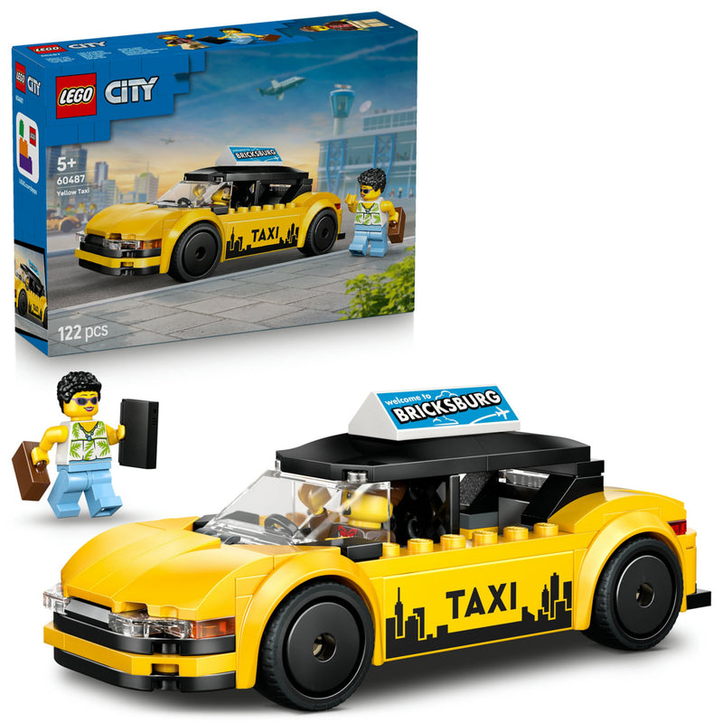 LEGO Yellow Taxi building set (British brand)
