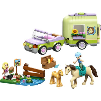 LEGO Horse and Foal Trailer building toy set, UK version