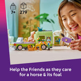 LEGO Horse and Foal Trailer building toy set, UK version