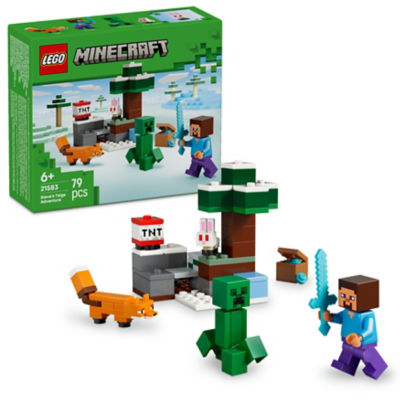 LEGO Minecraft Steve's Taiga Adventure (British brand)