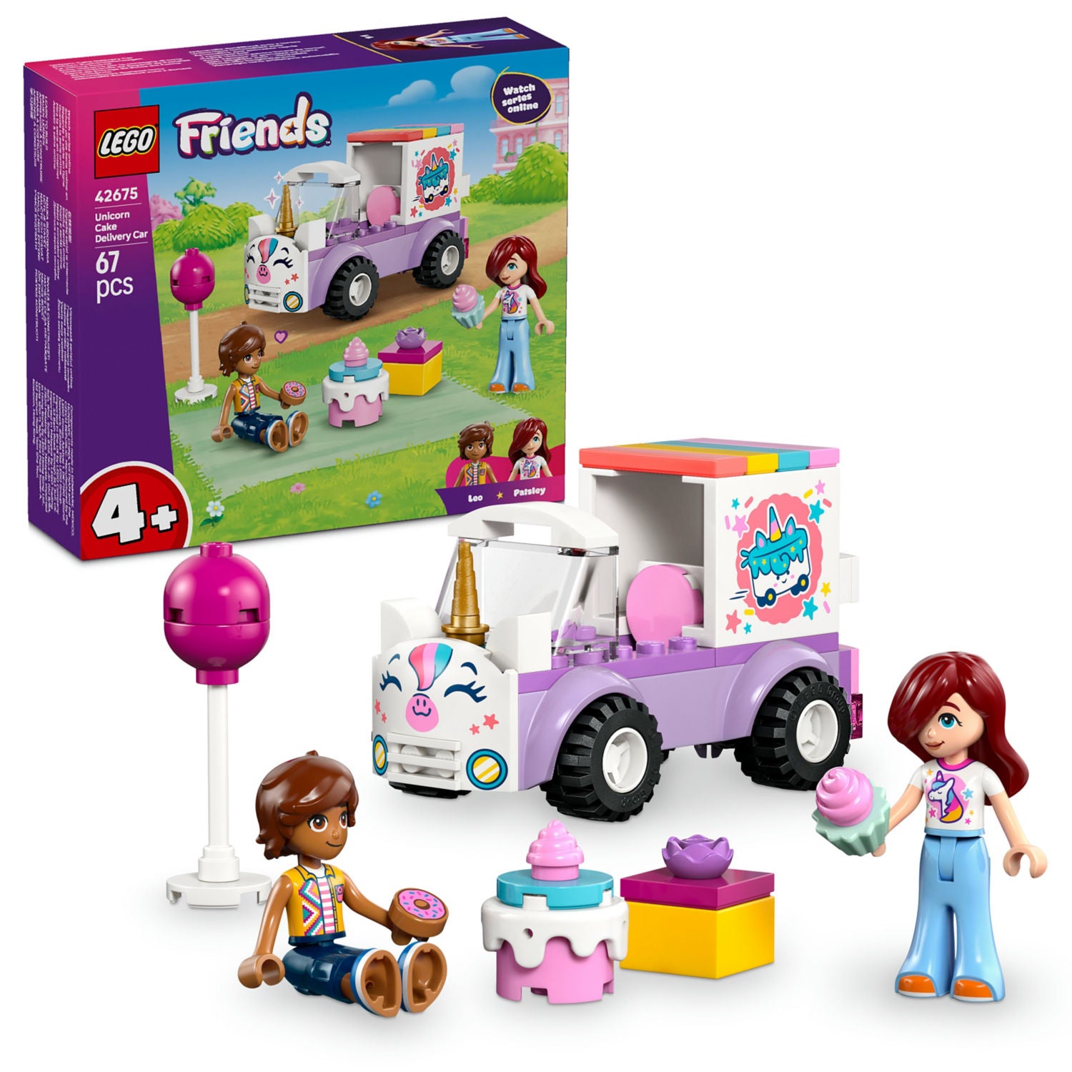 LEGO Unicorn Cake Delivery Car building toy - British product