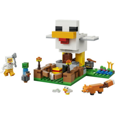 LEGO Minecraft Chicken Farm building set, imported from the UK