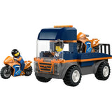 LEGO Motorcycle Transporter building toy, imported from the UK