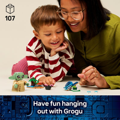 LEGO Star Wars Grogu's Homestead building set, imported from the UK