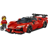 LEGO Ferrari SF90 XX Stradale sports car building set, UK version