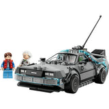 LEGO Back to the Future Time Machine building set, imported from the UK