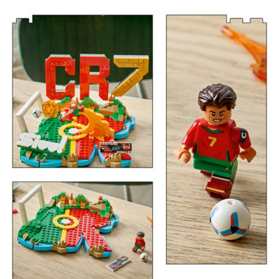 LEGO Cristiano Ronaldo football highlights building set 43012, imported from the UK