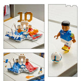 LEGO Kylian Mbappé display model kit - British product