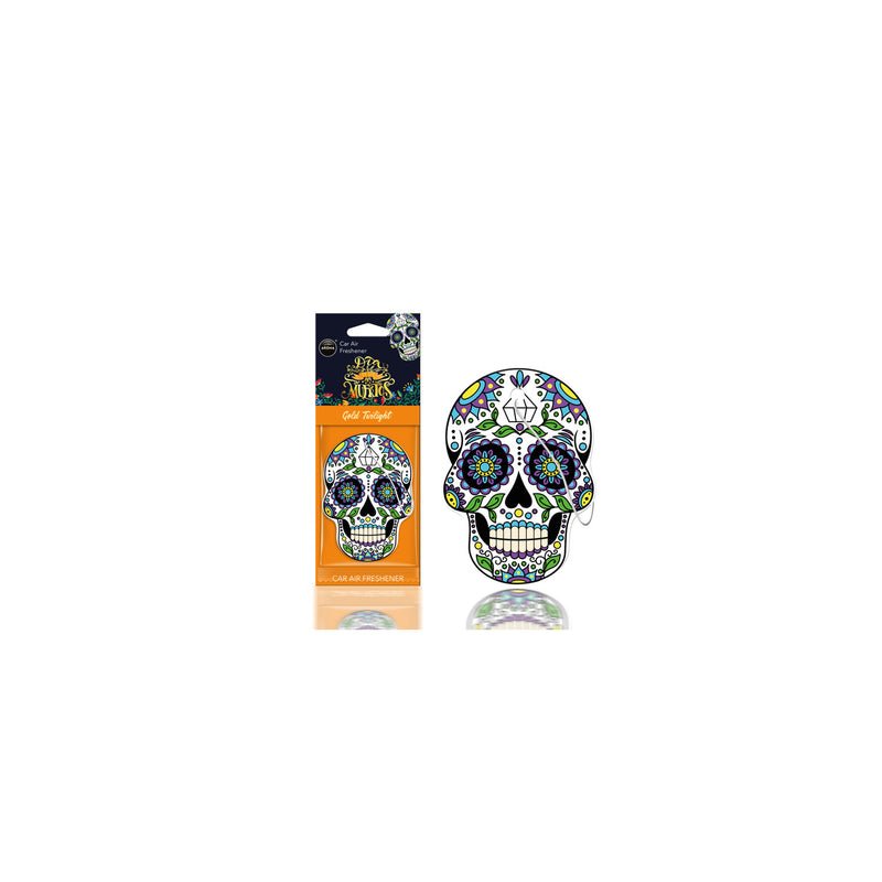 Aroma Gold Tattoo car air freshener, UK version