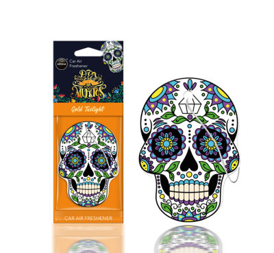 Aroma Gold Tattoo car air freshener, UK version
