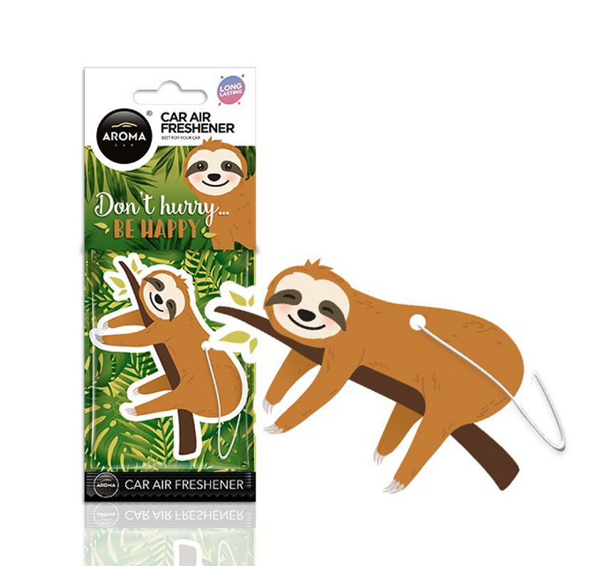 Aroma Car Sloth Air Freshener GOODS ASDA   