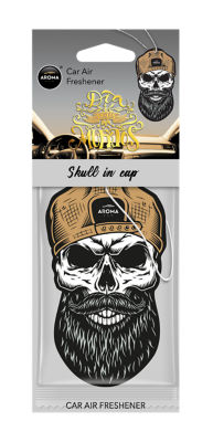 Aroma Car Barber Skull Car Air Freshener