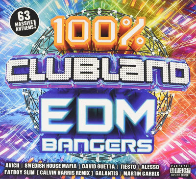 ASDA Clubland 100% EDM Bangers Compilation CD- Buy online at McGrocer