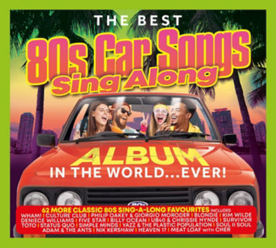 Various Artists 80s car songs compilation 3 CD, imported from the UK