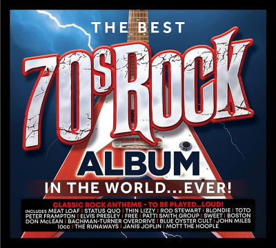 Various Artists 70s rock compilation CD, imported from the UK