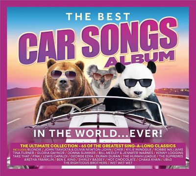 The Best Car Songs Album 2-disc CD compilation British product