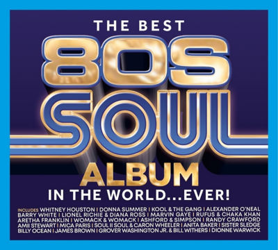80s soul compilation CD by Various Artists, imported from the UK