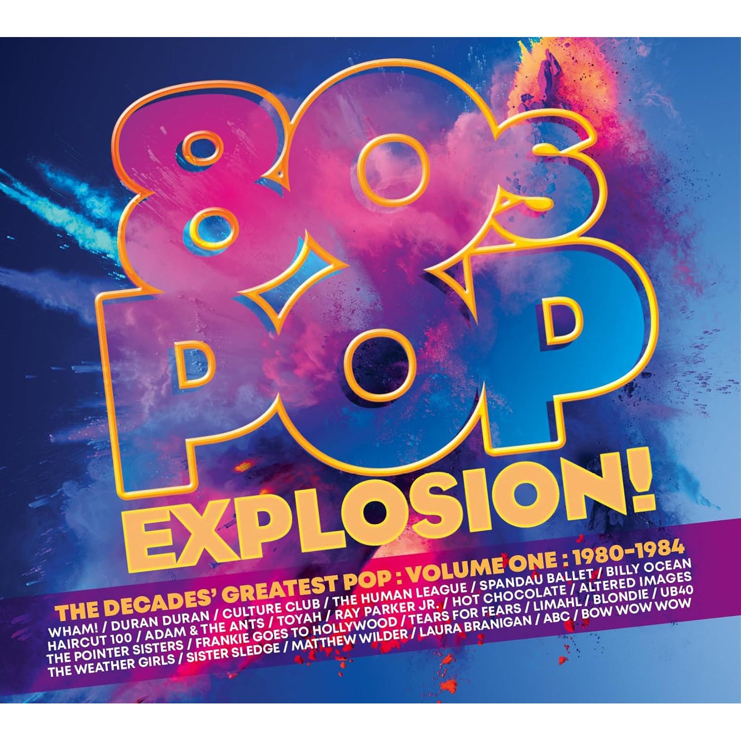 80's Pop Explosion 3CD compilation set, UK version