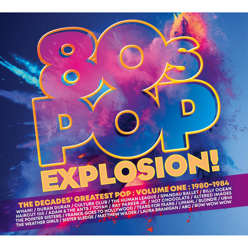 80's Pop Explosion 3CD compilation set, UK version