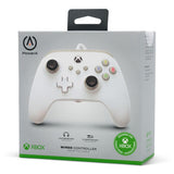 Gioteck white wired Xbox controller, officially licensed (British brand)