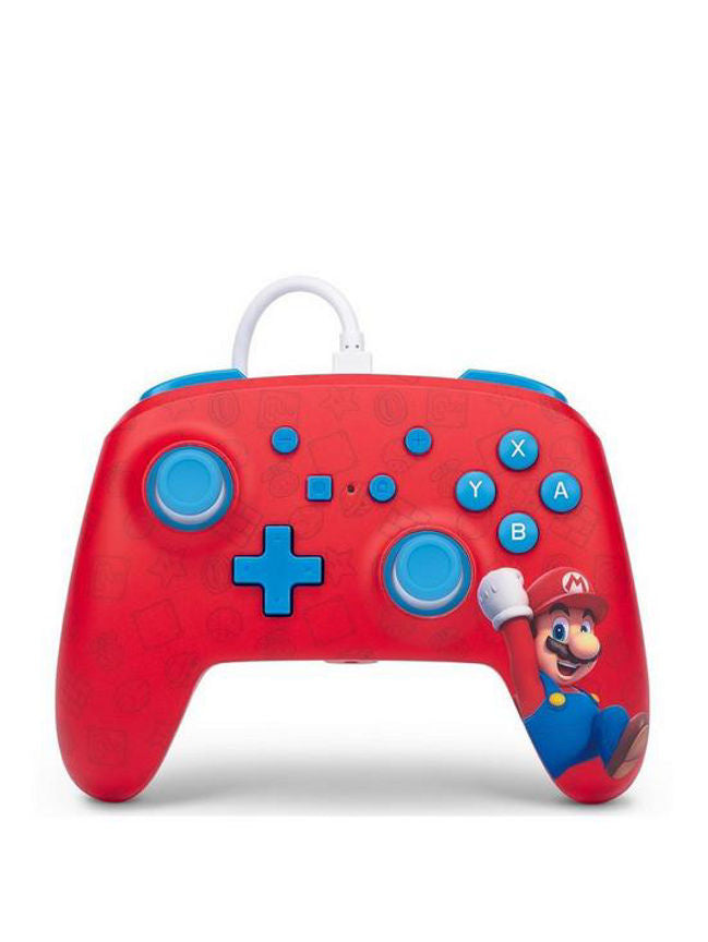 PowerA Enhanced Wired Controller for Nintendo Switch – Woo-hoo! Mario GOODS ASDA   