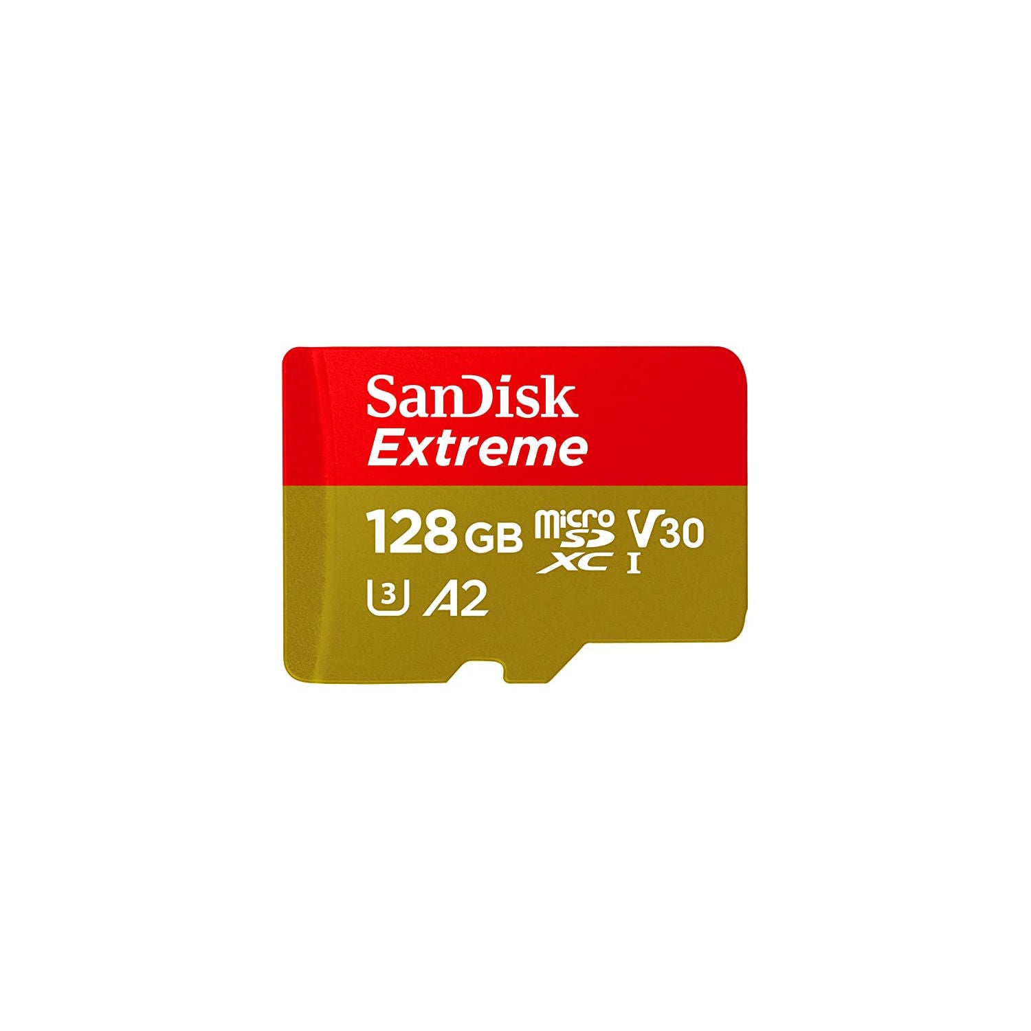 SanDisk Extreme MicroSD card with adapter 128GB (British brand)