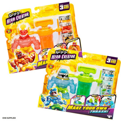 Heroes of Goo Jit Zu Hero Creator Pack toy, imported from the UK