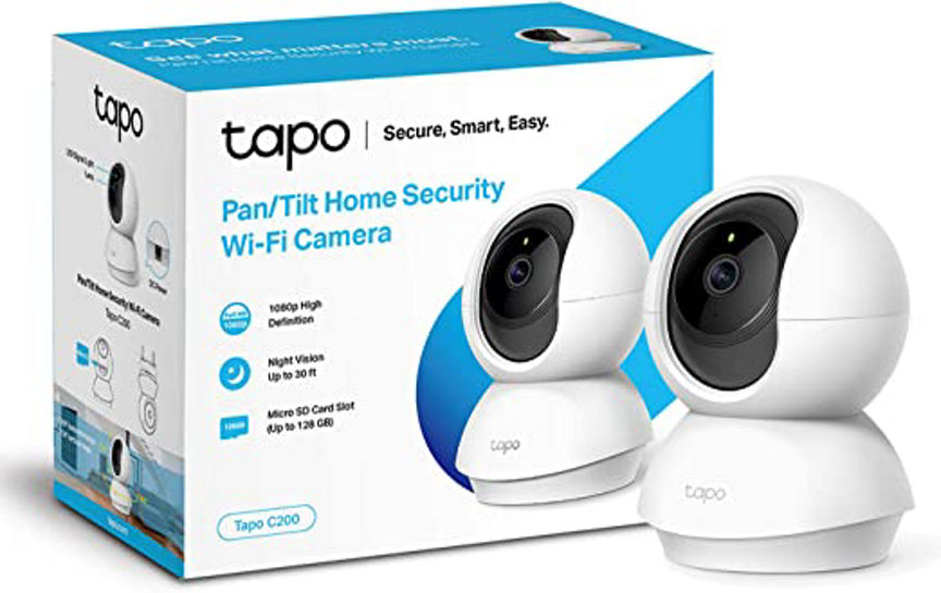 Tapo C200 Wi-fi Indoor Pan Tilt Security Camera GOODS ASDA   