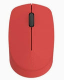 Rapoo M100 silent wireless mouse in red, UK version