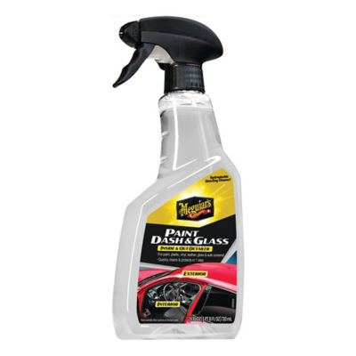 Meguiars Paint Dash and Glass detailer spray bottle, UK version
