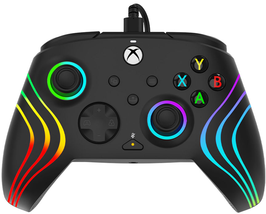 PDP Afterglow™ Wave Wired Controller for XBOX SERIES X|S & XBOX ONE - Black